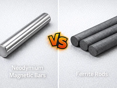Vim li cas Neodymium Sib Nqus Bars Zoo dua Ferrite Rods